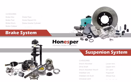 Wholesale Car Spare Parts Suspension Parts Engine Parts Body Kits Car Accessories for Toyota Corolla Zre18