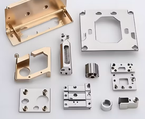 Kundenspezifische Stanzteile Präzisionsblech-Aluminium-Messing-Kupfer-Edelstahl-Metall-Stanzteile